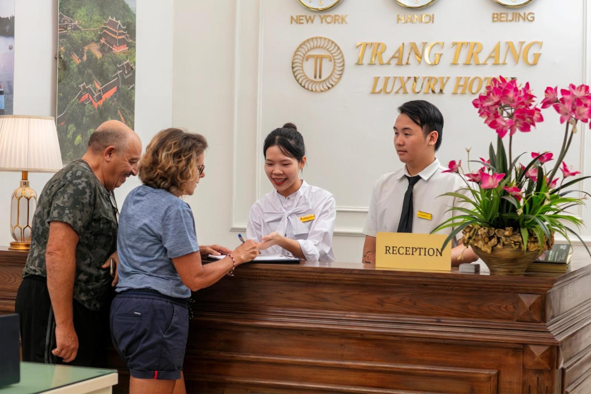 Trangtrang Luxury Hotel Hanói Exterior foto